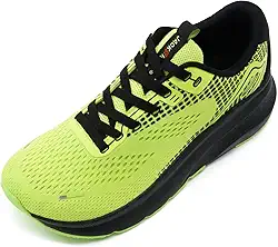 Sapatos masculinos com bico largo, suporte de arco, tênis de largura larga para corrida, caminhada, tênis, ortopédico, fascite plantar, treino, com sola grossa acolchoada zero drop