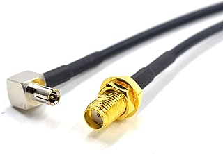 External Antenna Adapter Cable Pigtail SMA Female Hole to TS9 Male for USB Modems & MiFi Hotspots (340U Beam, AC815S Unite, U620L,6620L, 7730L, AC791L, Zing 771S MF861 Velocity 340U Beam, AC815S