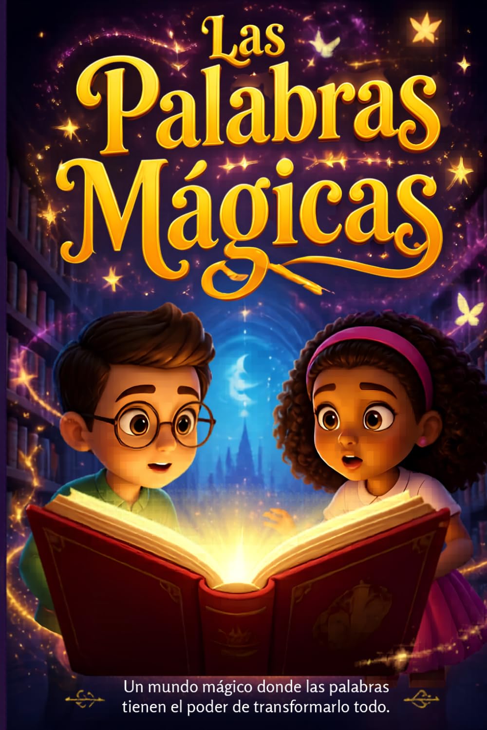 Las Palabras Mágicas: “Un mundo mágico donde las palabras tienen el poder de transformarlo todo.”: Cuento infantil de aventura mágica para niños de 4 a 7 años: 1