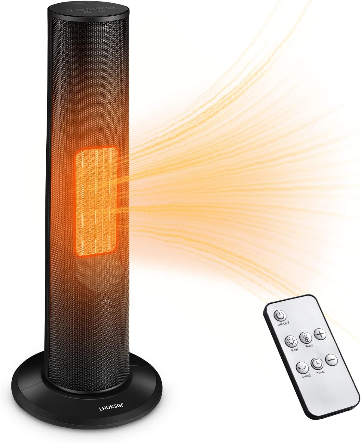 LHUKSGF Space Heaters for Indoor Use, 1500W Electric Tower