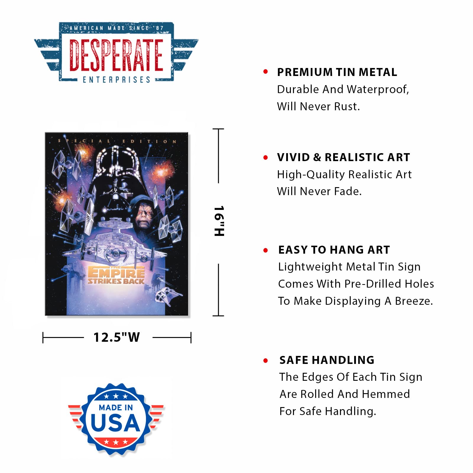Amazon.com: Desperate Enterprises Star Wars: The Empire Strikes