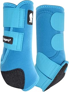 Classic Equine Legacy2 Support Boot, Hind, Small, Turquoise