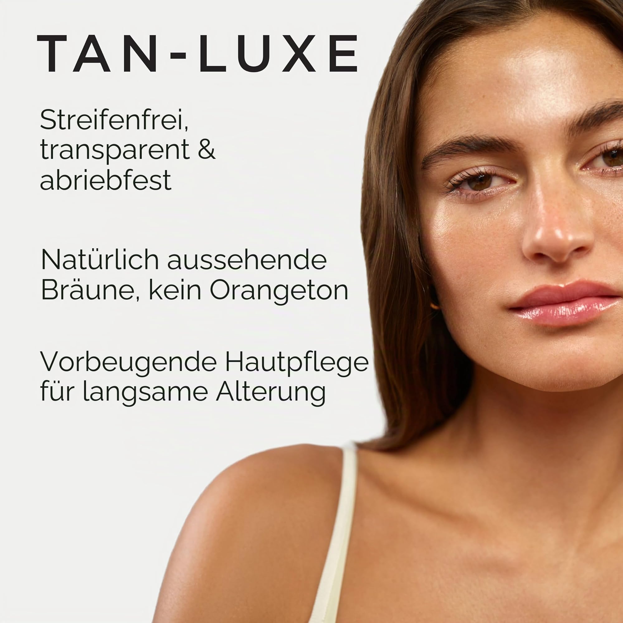 Tan Luxe THE FACE Selbstbräuner-Tropfen, Mittel (30 ml), Bräunungstropfen zur Hautpflege für individuelle Gesichtsbräunung, tierversuchsfrei und vegan