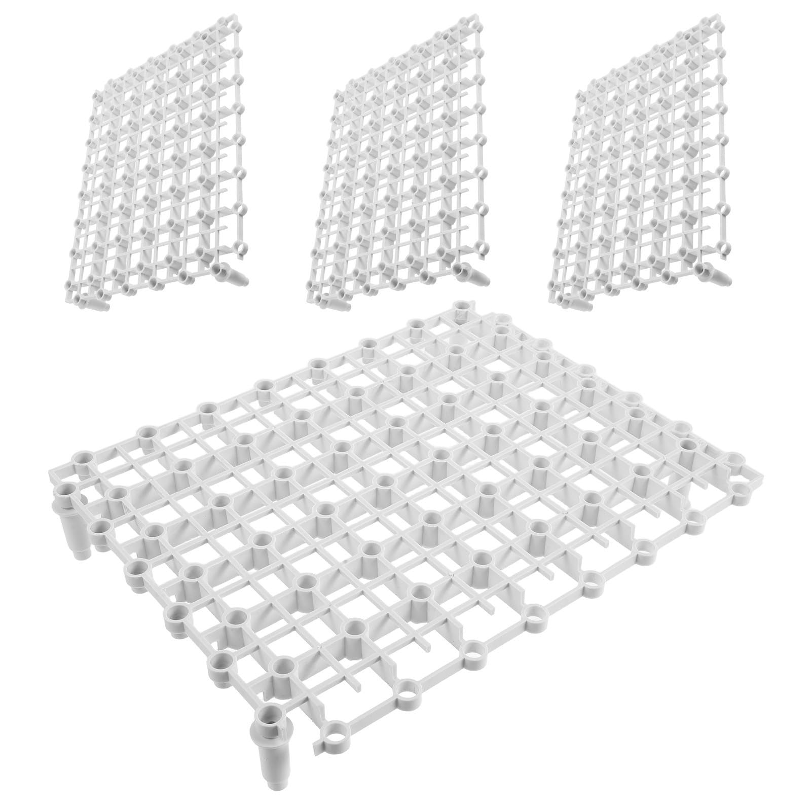 Rejilla para estanque Kichvoe en pack de 4 piezas para fuentes de paisajismo