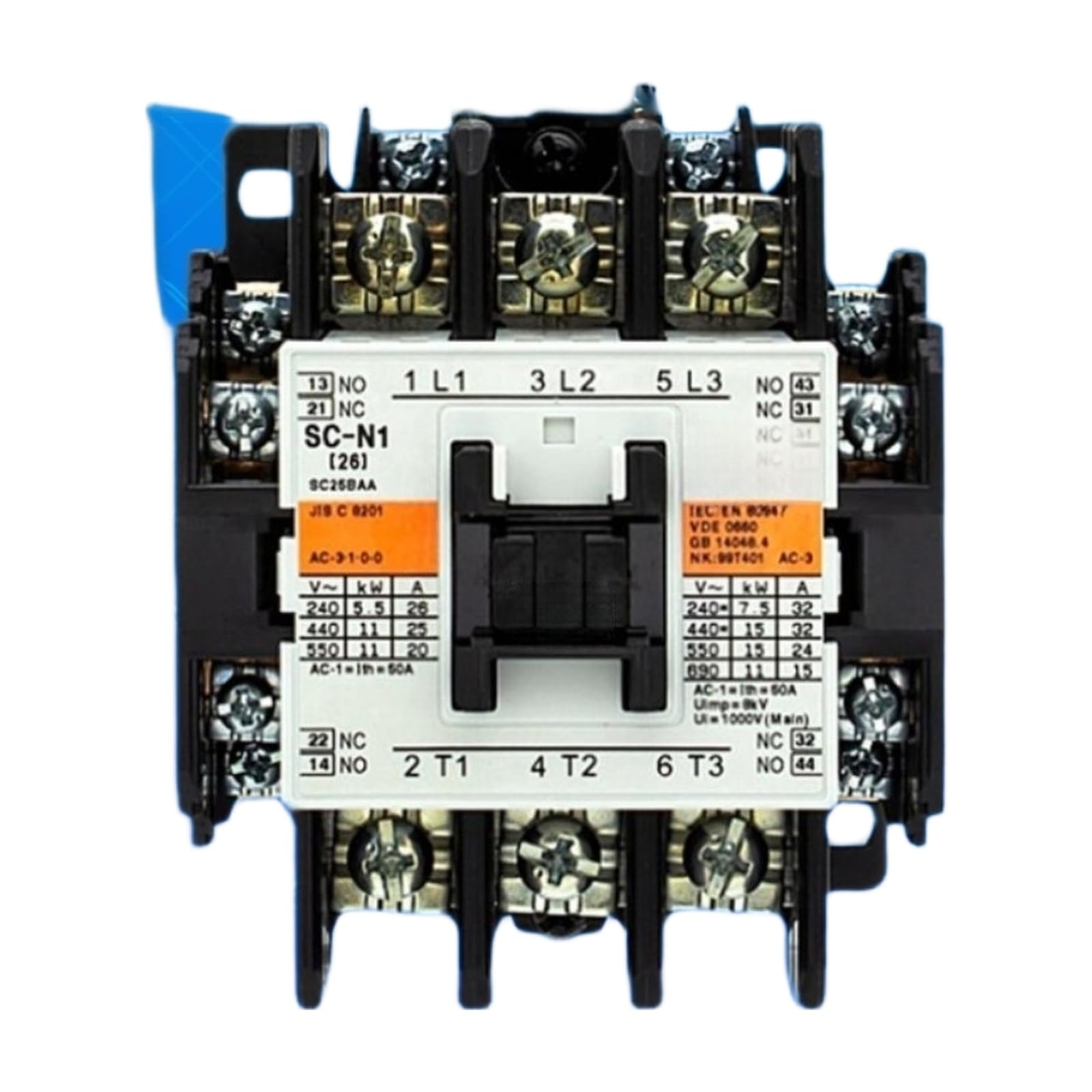 Contacteur AC SC-N2 triphasé commande bobine AC 220V pour armoire électrique - 2