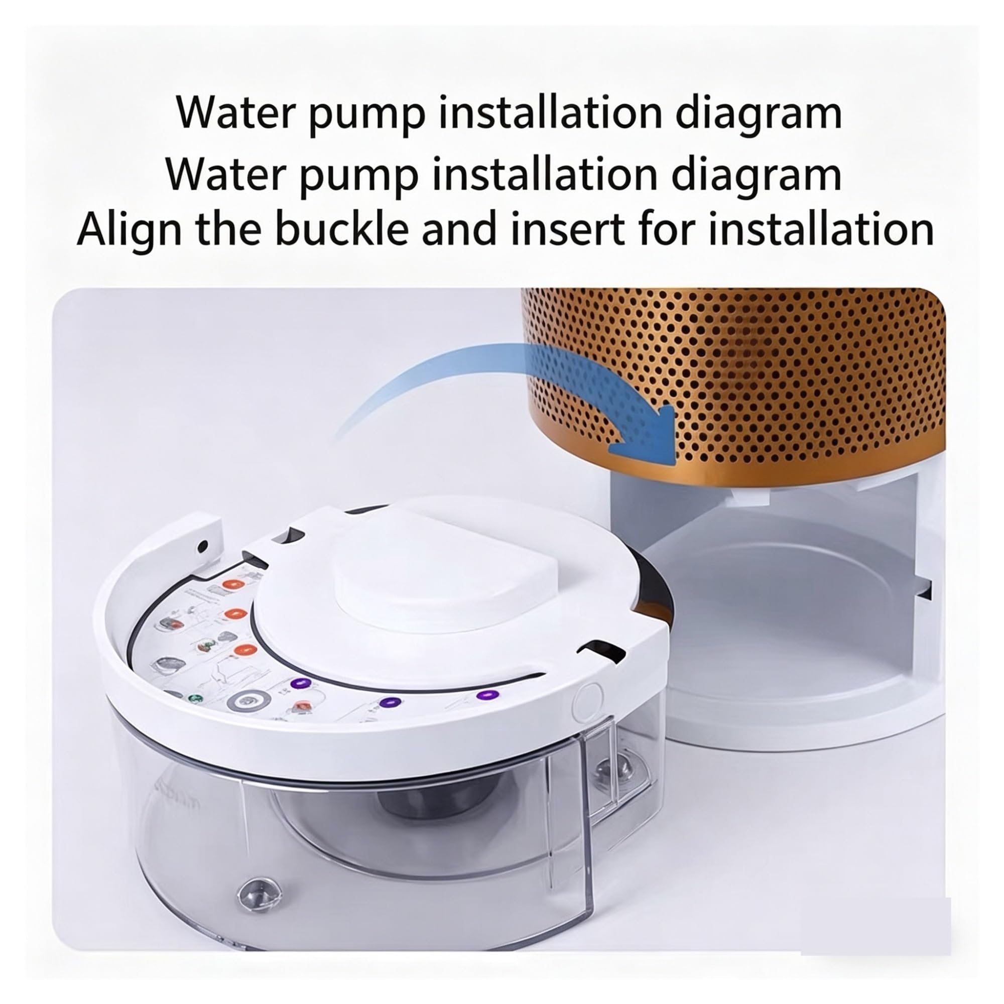 Luftbefeuchter Wasserpumpensäulen Ersatzteil kompatibel mit Dyson PH01 PH02 PH03 PH04