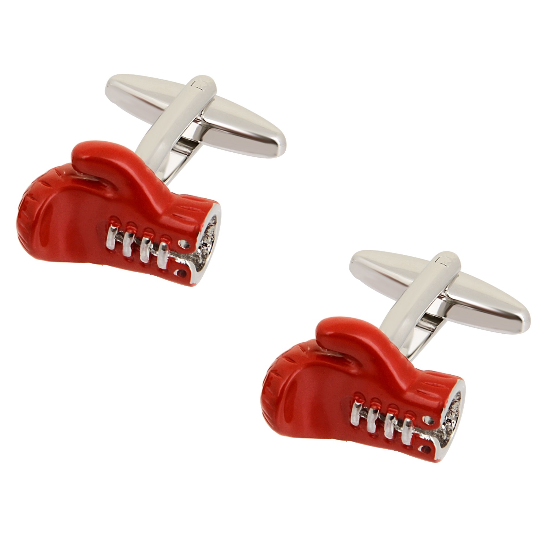 WowcufflinksRed Boxing Gloves Cufflinks