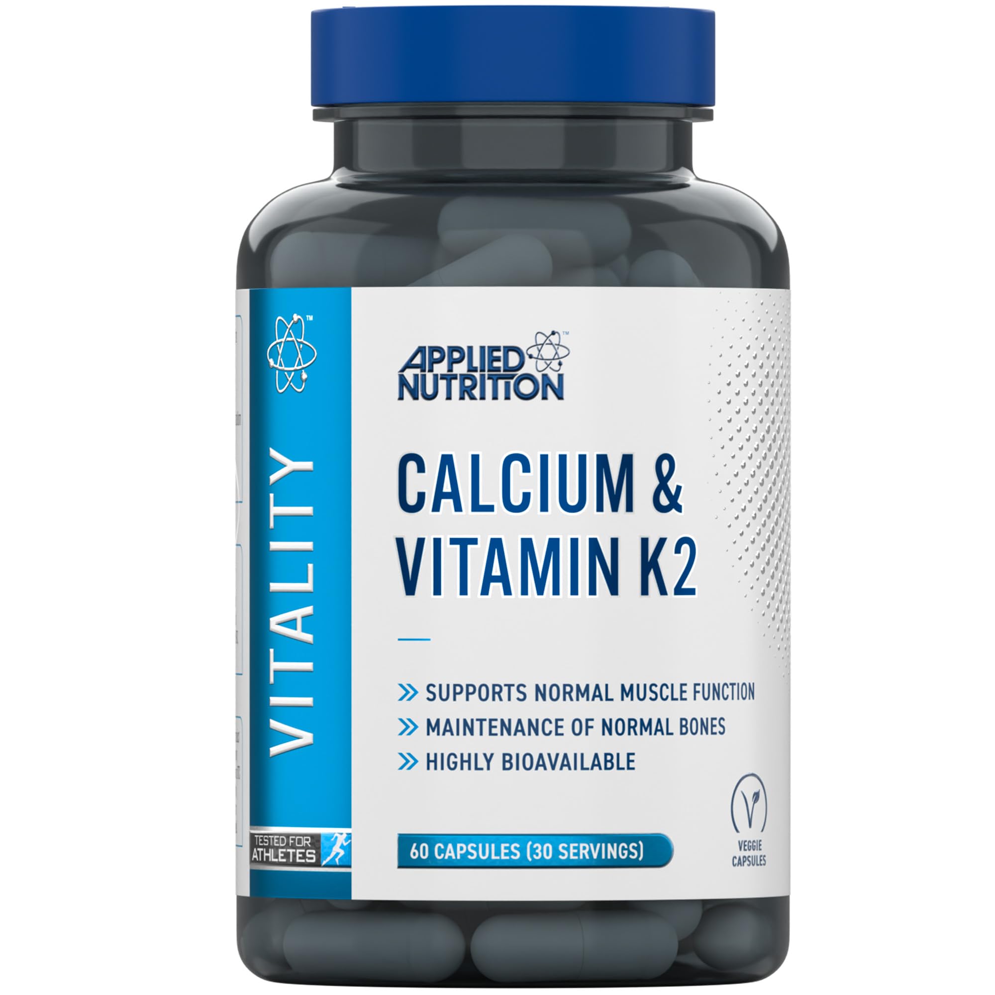 Applied Nutrition Calcium & Vitamin K2 Capsules 60 Capsules
