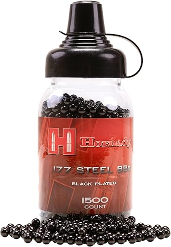 Vista 11 de Hornady Black Plated .177 Caliber Steel BB Gun BBS (1500 Count)