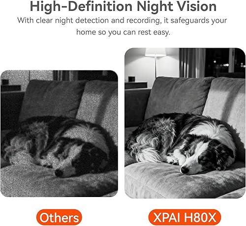 Miniatura 7 de Cámara de seguridad 4K, la primera de la industria con almacenamiento integrado sin tarifas mensuales, cámara de interior inalámbrica, cámara para