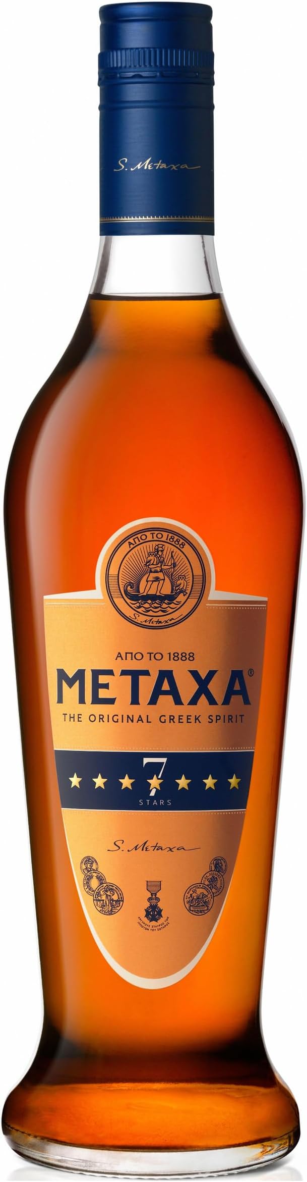METAXA 7 Stars, The Original Greek Spirit, 70 cl