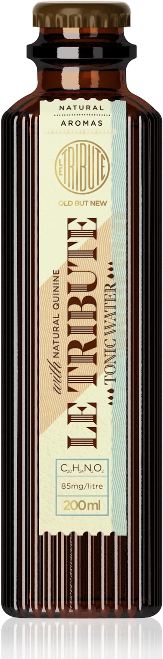 Tonic Water | Case of 24 x 200ml Bottles | Multipack | 100% Natural Ingredients | Crafted with Natural Quinine from Ecuador | Premium Mixer