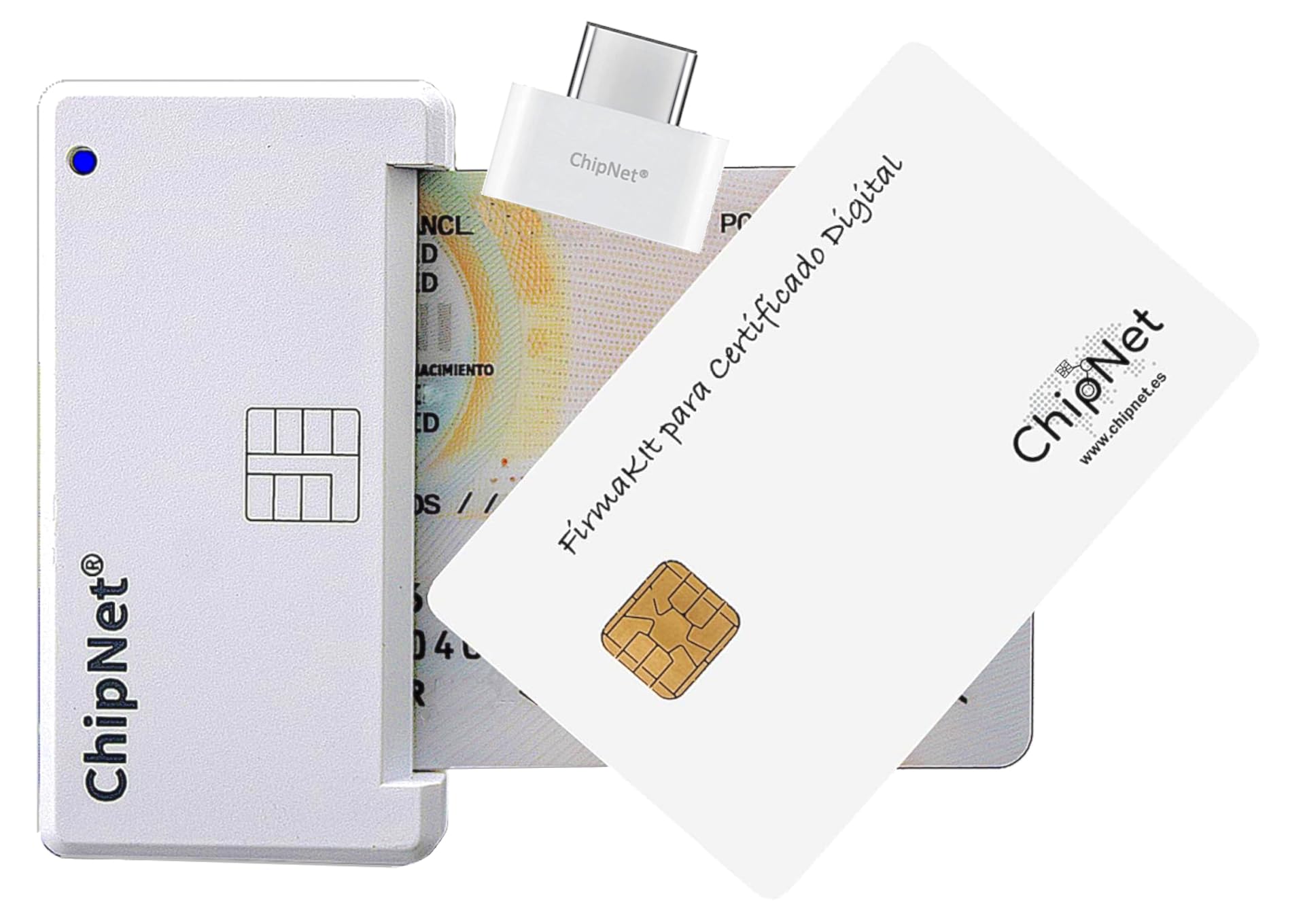 ChipNet Electronic ID Reader 3.0 and 4.0 + Digitally Certified Crypto Card  * for Windows 10 and 11 * Company Kit Spanish Company with Support :  Amazon.com.au: Computers