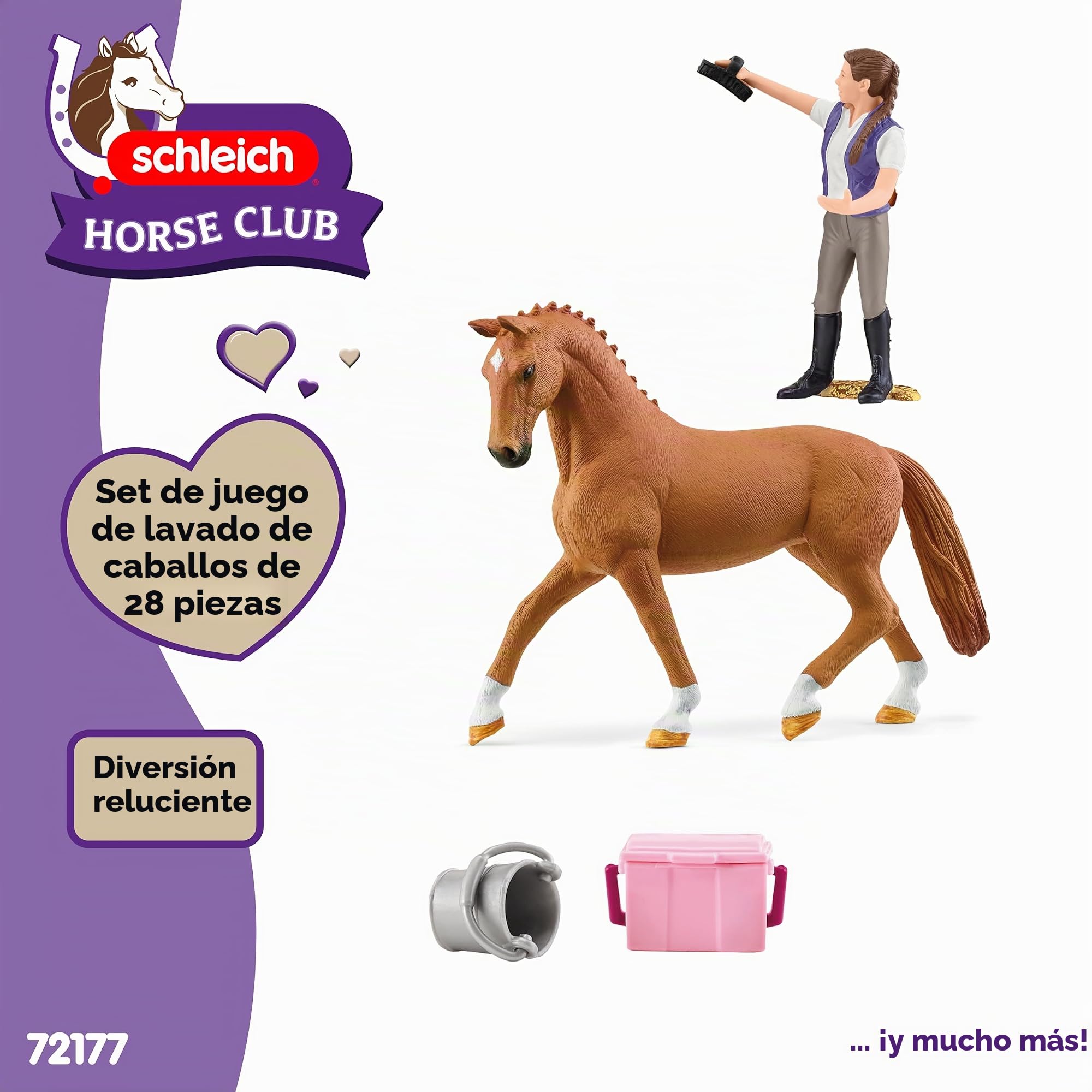 Schleich Horse Club Paardenbox Met Wasplaats 72177 Exclusief
