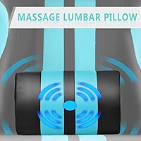 Vista 5 de Ferghana - Silla ergonómica de juego Miami Blue para adultos y adolescentes