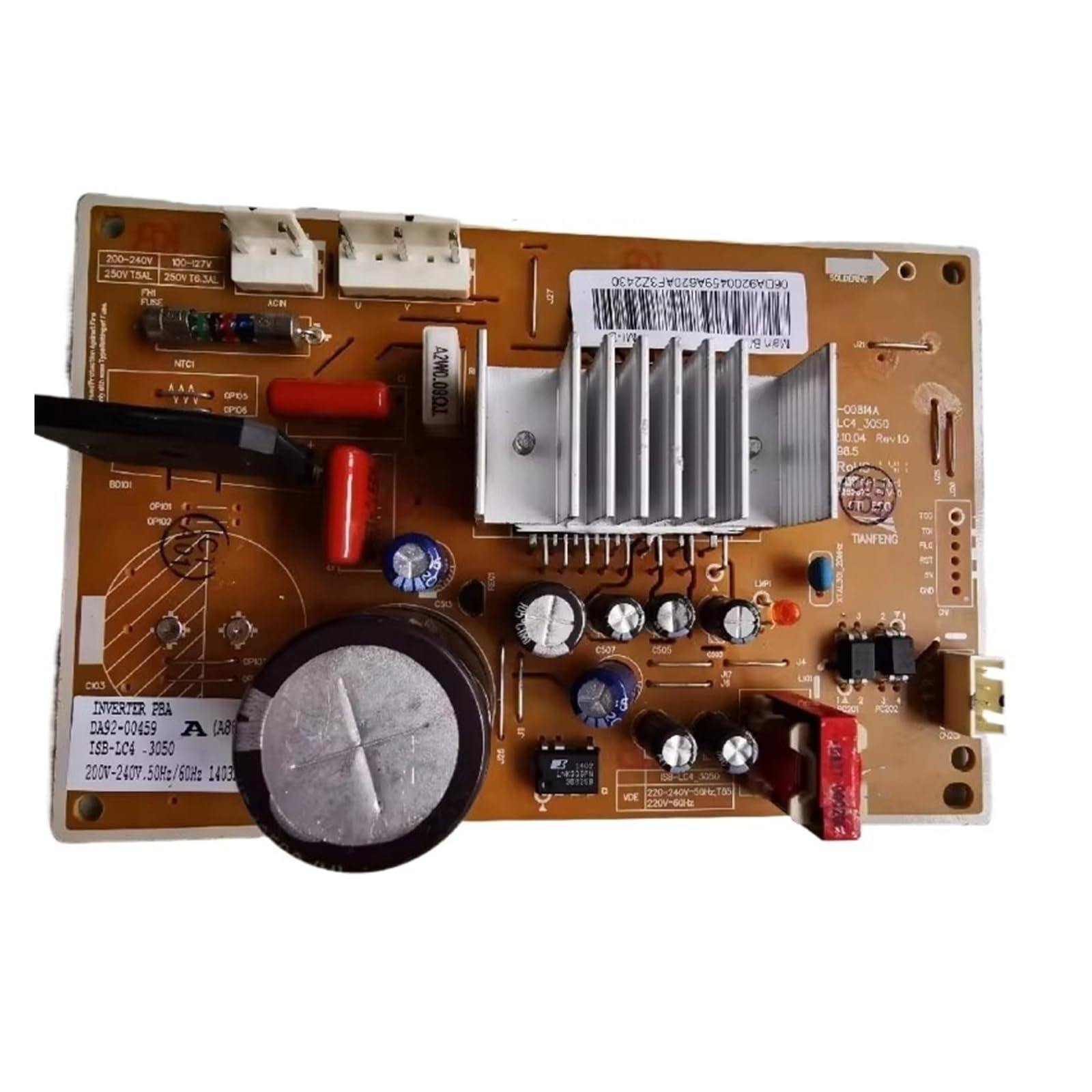 Refrigerator Inverter Board ， Compatible For Samsung ， DA41-00814A Main Board DA92-00459A DA92-00459T DA92-00459E DA92-00459P DA92-00459Y(DA92-00459T)