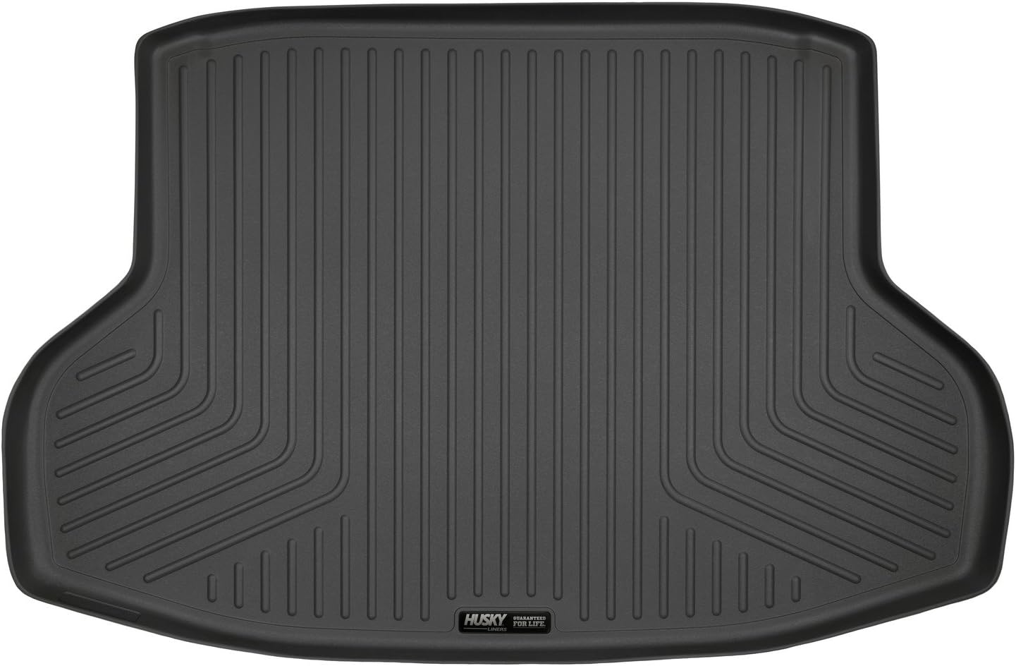 Husky Liners Weatherbeater Trunk Liner | Fits 2016-2020 Honda Civic Sedan; 2019-2024 Honda Insight | 1-pc Black - 44111 Weatherbeater Trunk Liner Black