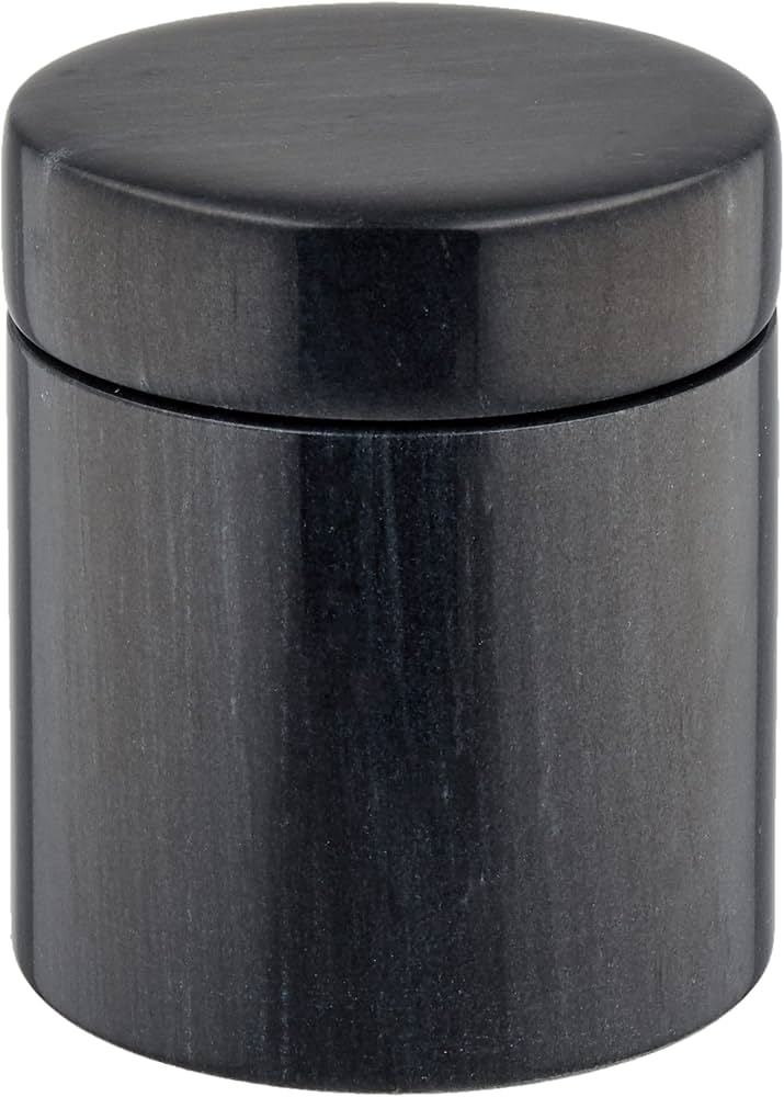 Amazon｜せともの本舗 骨壺 黒大理石 [3寸]胴径約9x高さ約11cm｜骨壺