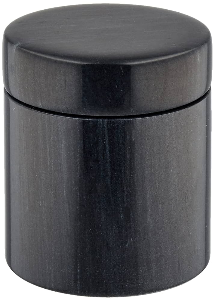 Amazon｜せともの本舗 骨壺 黒大理石 [3寸]胴径約9x高さ約11cm