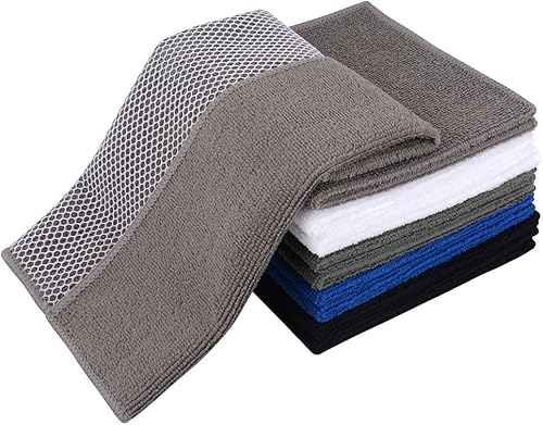 Miniatura 7 de Sinland Paño de microfibra para platos Wshing, trapos de lavado de platos, mejor paño de limpieza de cocina, paño de limpieza de polietileno de 12 x