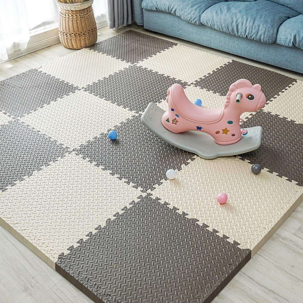 新品未使用90枚30×30cm【ジョイントマット】大判 タイルカーペット ラグ 洗える キッズルーム 吸着マット Amazon.co.jp: タイルカーペット 大判 30×30cm 30*30*1.2*36 洗える