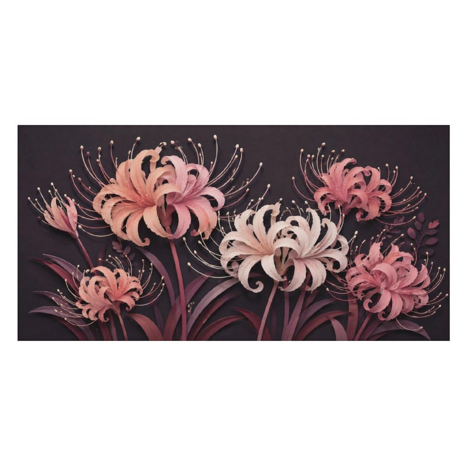 Anceky Pink Lily Floral Oversized Beach Towel Quick Dry Sand Free Microfiber Travel Towel Lightweight Multi Purpose Beach Blanket Pool Gym Bath Towel 63x31 in