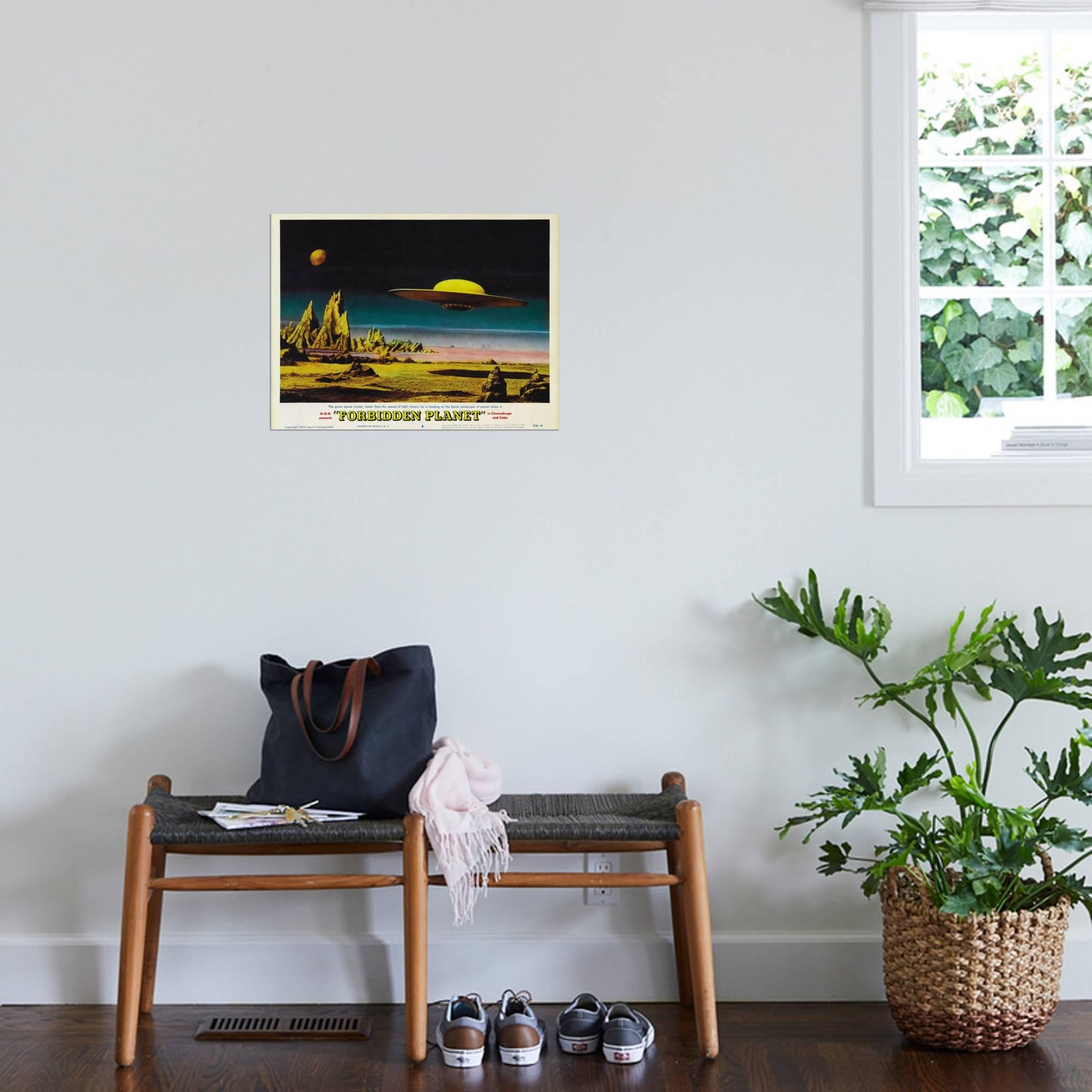 Amazon.com: AllPosters Wall Art Print Forbidden Planet, 1956