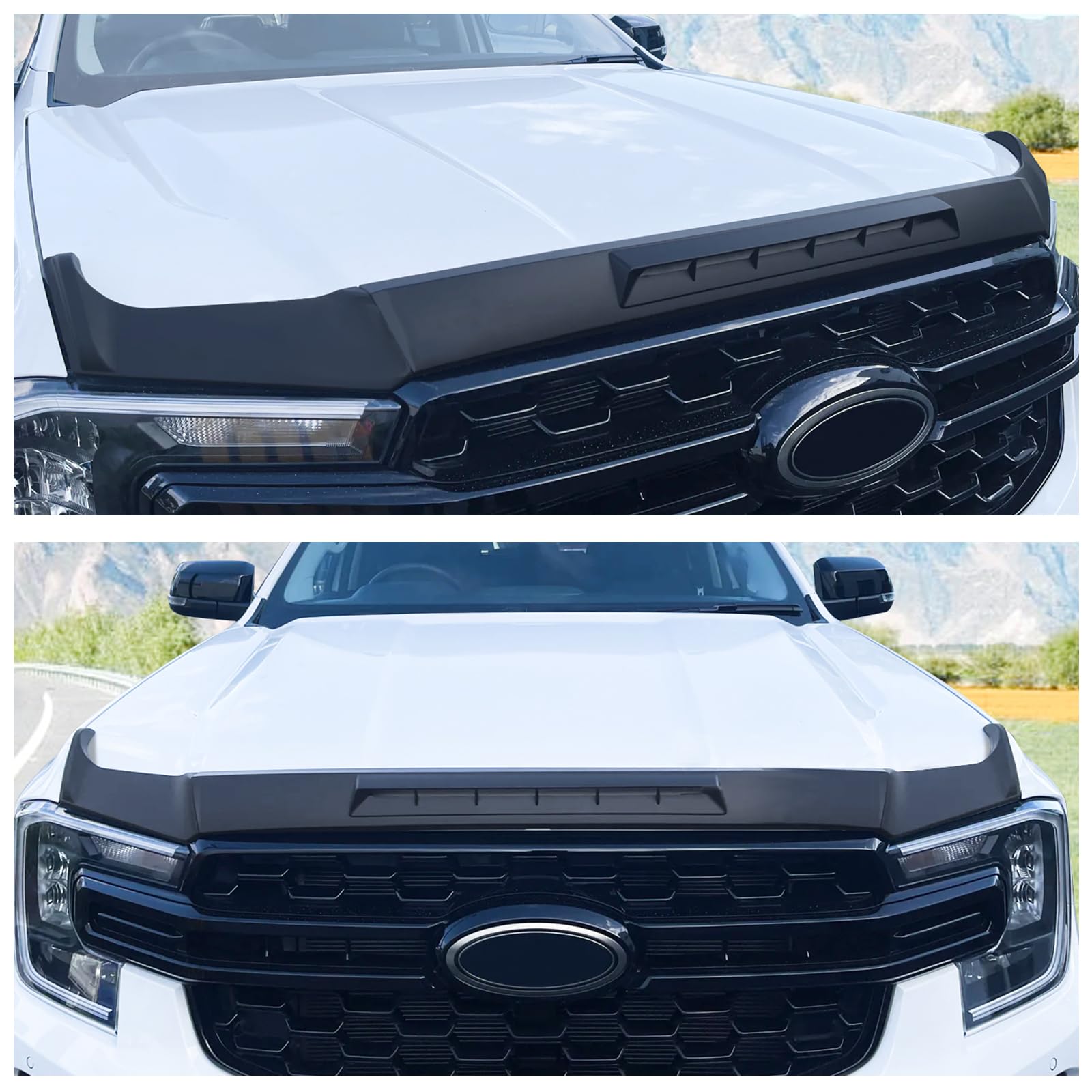 Protezione per cofano per Ford Ranger Wildtrak 2023-2024-2025 T9 Limited Platinum XL XLT Limited Tremor Wildtrak X Ranger Double Cab Pickup Acces