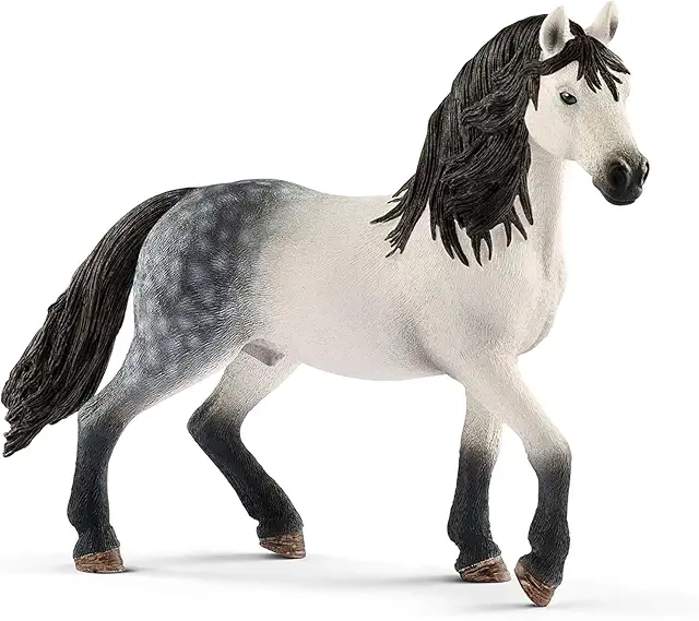 SCHLEICH Horse Club Andalusier Hengst | Detailgetreue Pferdefigur für Kinder ab 5 Jahren