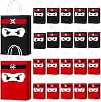 バッグ party bag Amazon.com: Chivertion 24 Pcs Ninja Party Favor Gift Bags