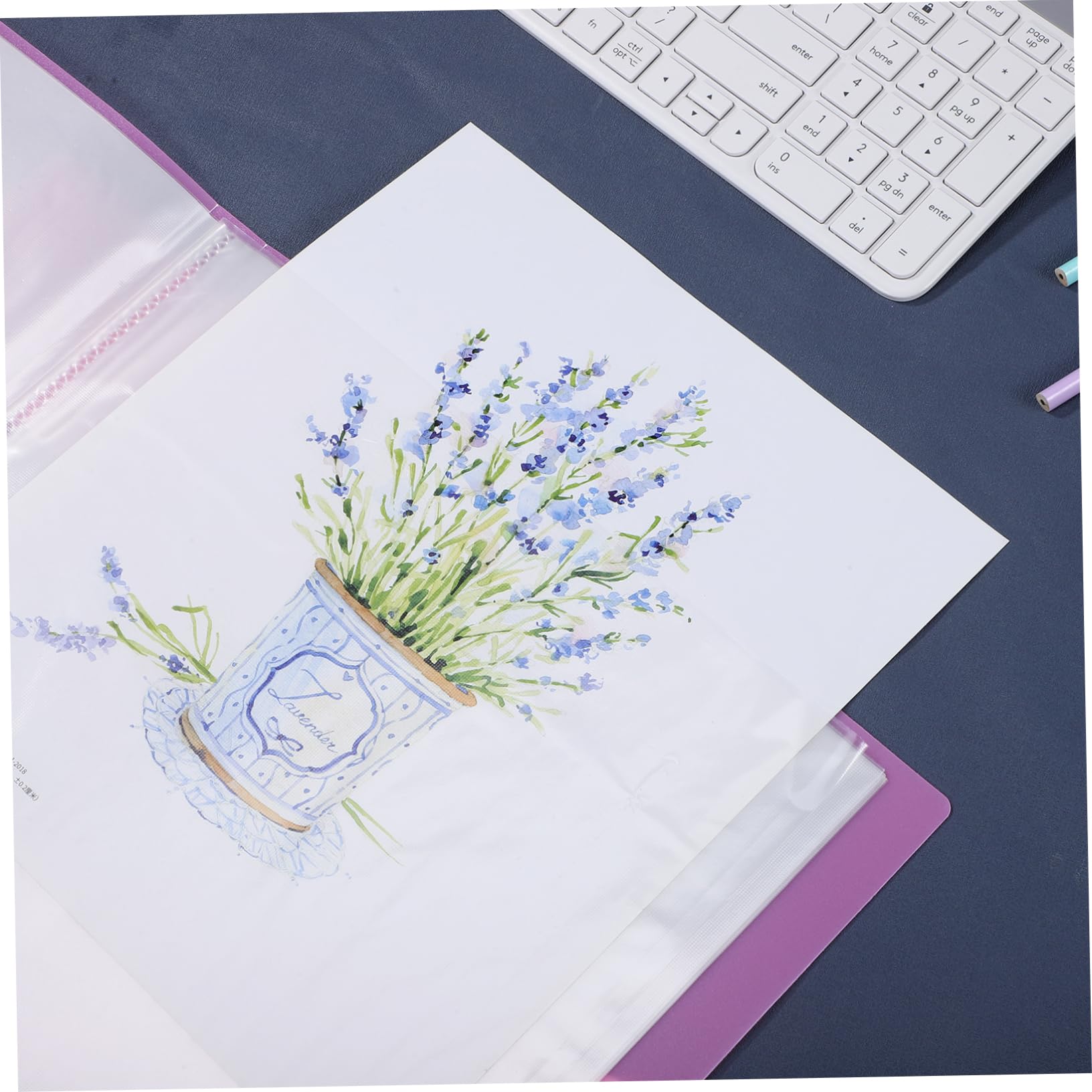 VILLCASE Art Storage Book Binder Secure Binding Large Portfolio Folder Plastic Binder Sleeves