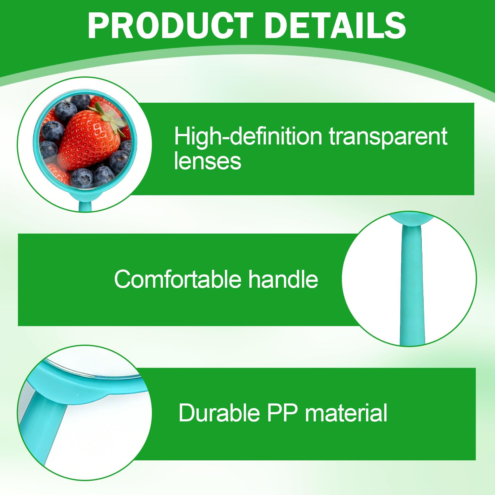 Lot de 8 Loupe pour Enfant Observer Insectes Plantes Cadeau Éducatif