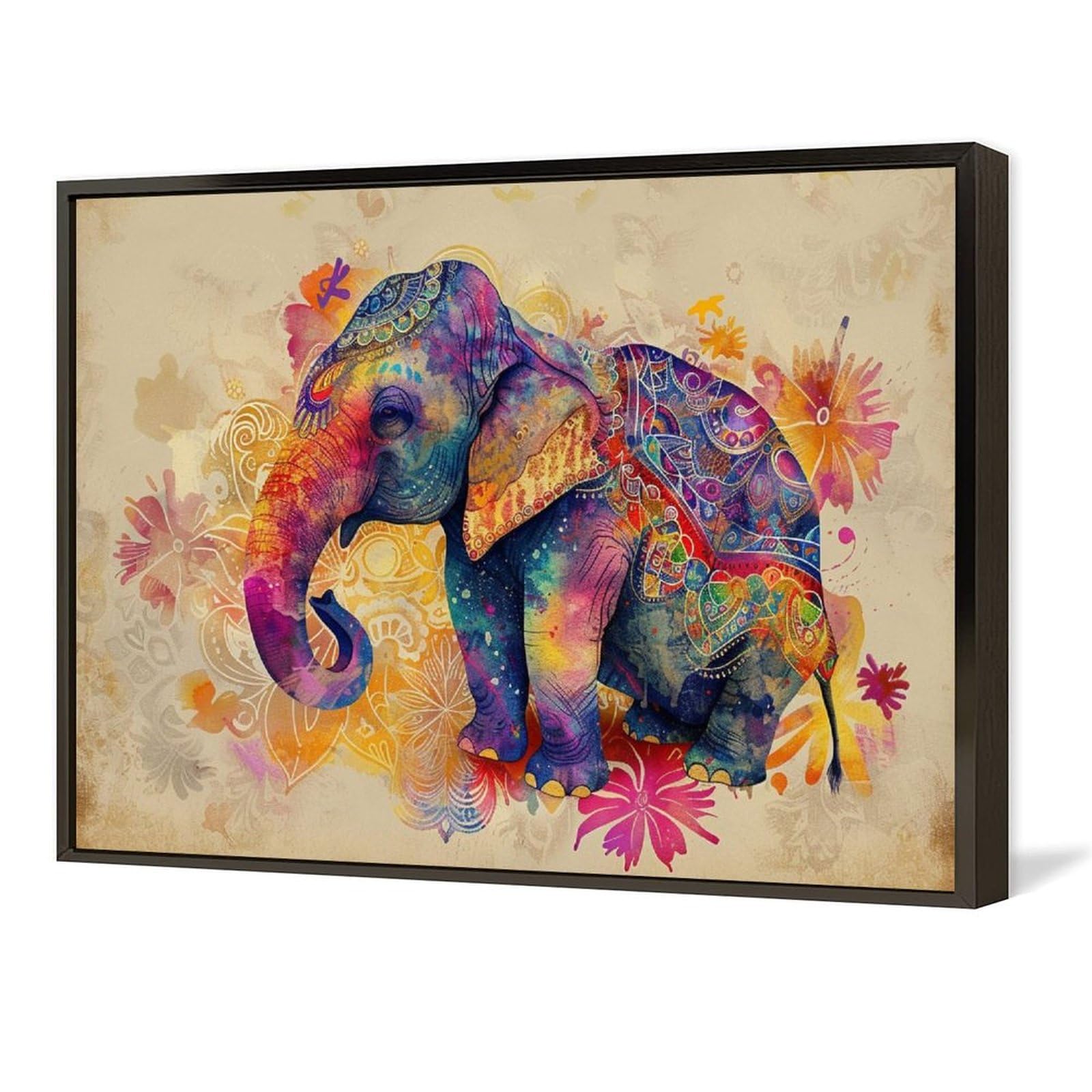 絵画 絵 象の絵 風水 インテリア 動物画 アート イラスト