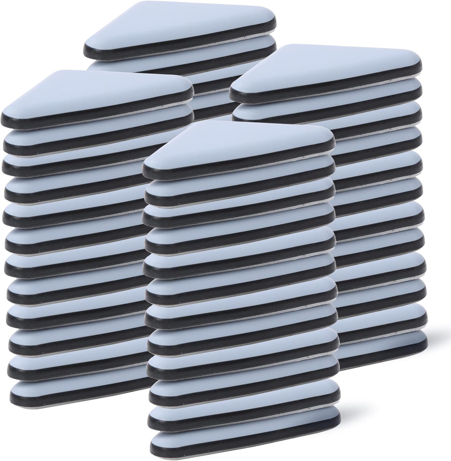 Hasware Furniture Sliders 48 Pcs,Heavy Movers,Furniture Moving Kit for Hard Floor Surfaces Felt Pads (48, 45x45x60mm)
