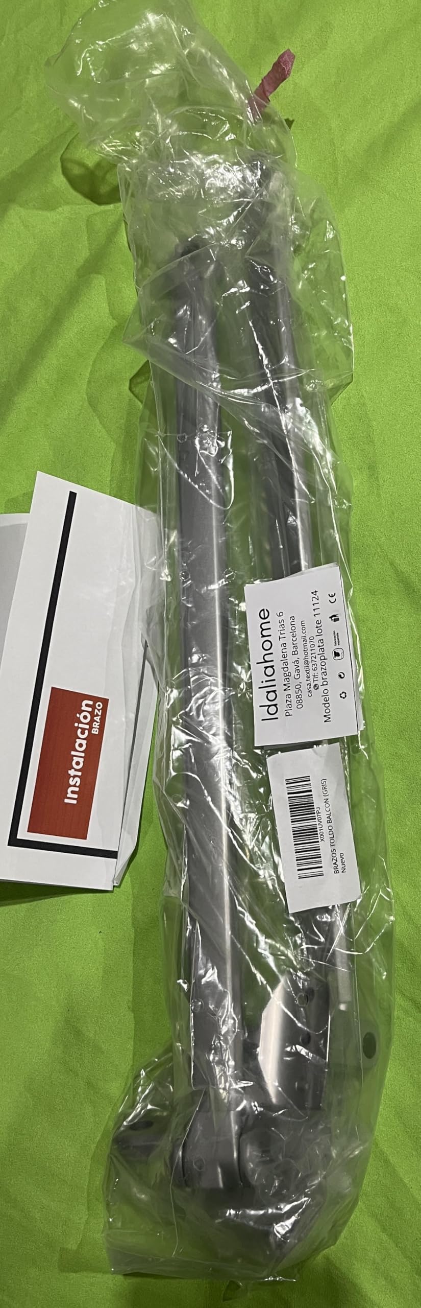 BRAZOS TOLDO BALCON (GRIS)