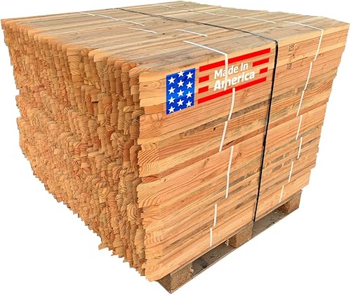 Miniatura 10 de Sandbaggy Estacas de madera de 48 pulgadas, fabricadas en los Estados Unidos, estacas resistentes de 2 pulgadas de grosor para construcción,