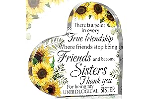 Spiareal Friends Gifts for Women: Sunflower Sisters Friendship Decor