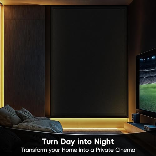 Miniatura 8 de Qualsen - Lámina esmerilada para ventana de vidrio para privacidad color blanco mate no adhesiva se adhiere por estática protección UV para las