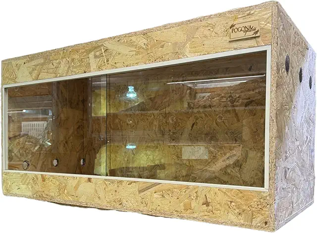 Terrarium OSB3 120x60x60 - Enclos robuste pour reptiles PogonaReptile66