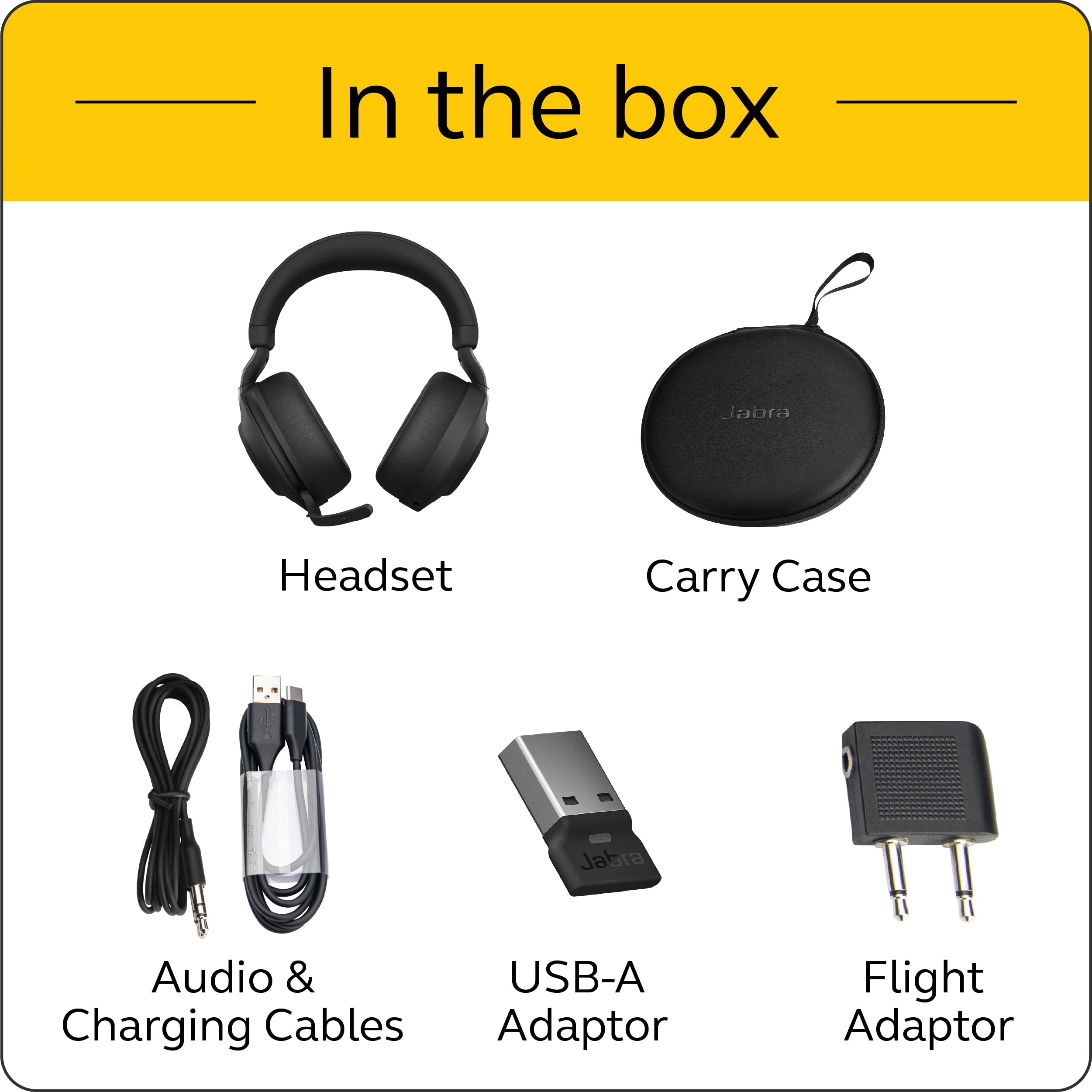 Jabra EVOLVE2 85, LINK380A MS Stereo Black : Amazon.sg: Electronics