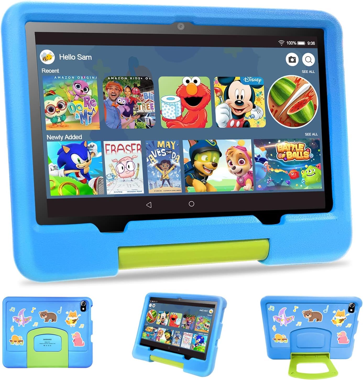 Amazon.co.jp: キッズタブレット10.1インチ Android 13 wifiモデル