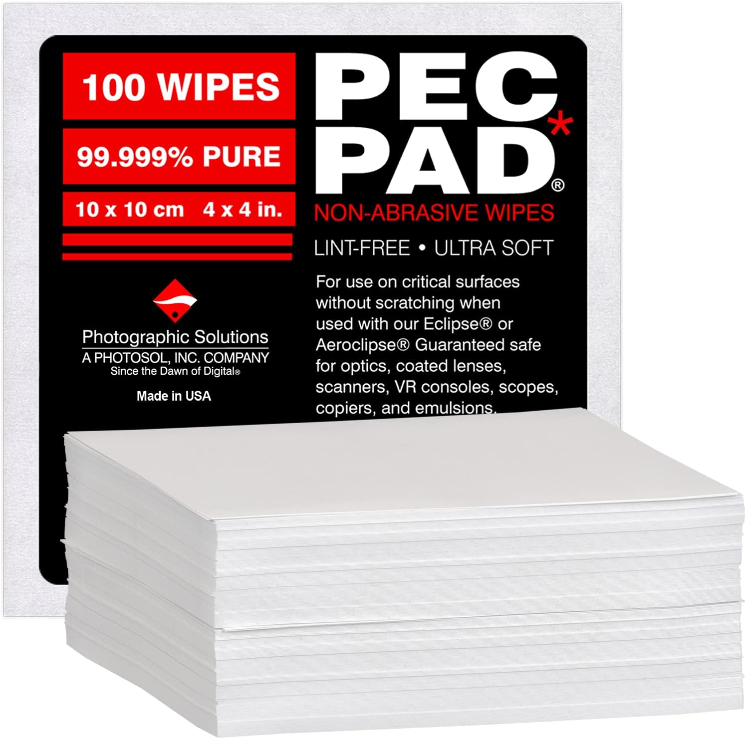 PEC-PAD Lint Free Wipes