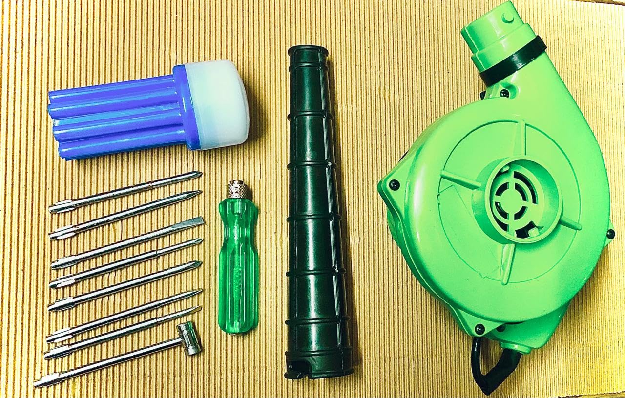 Electric Air Blower with Mobile Holder & 8-in-1 Screwdriver Set, 600W Power, 17000 RPM – High-Speed Blower for Drying, Cleaning & Dust Removal, Compact & Efficient-image-26