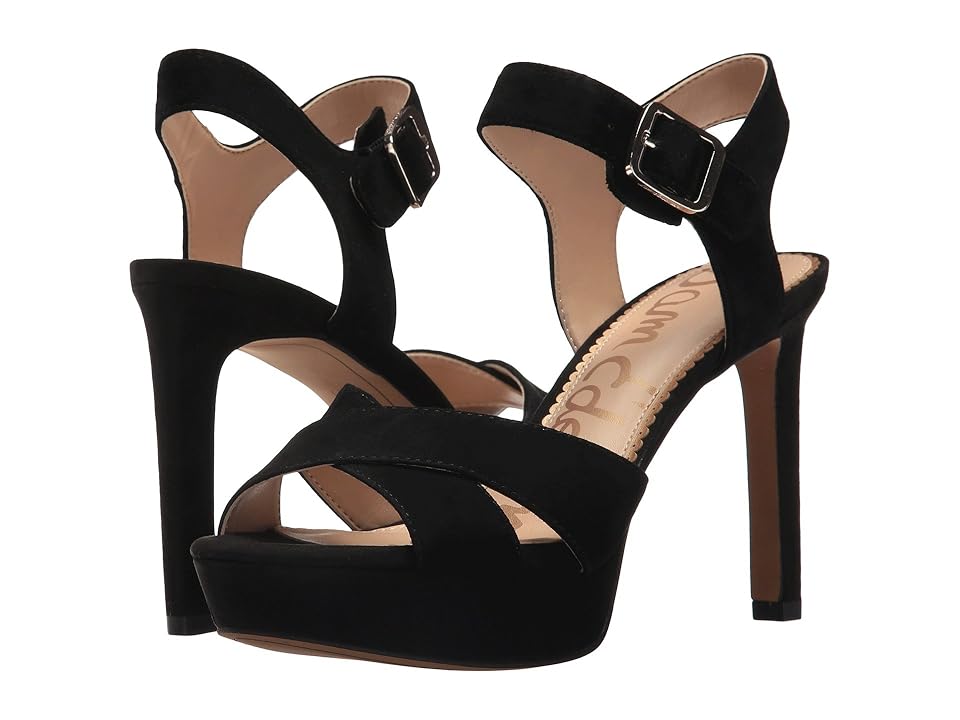 

Sam Edelman Jordan (Black Kid Suede Leather) High Heels