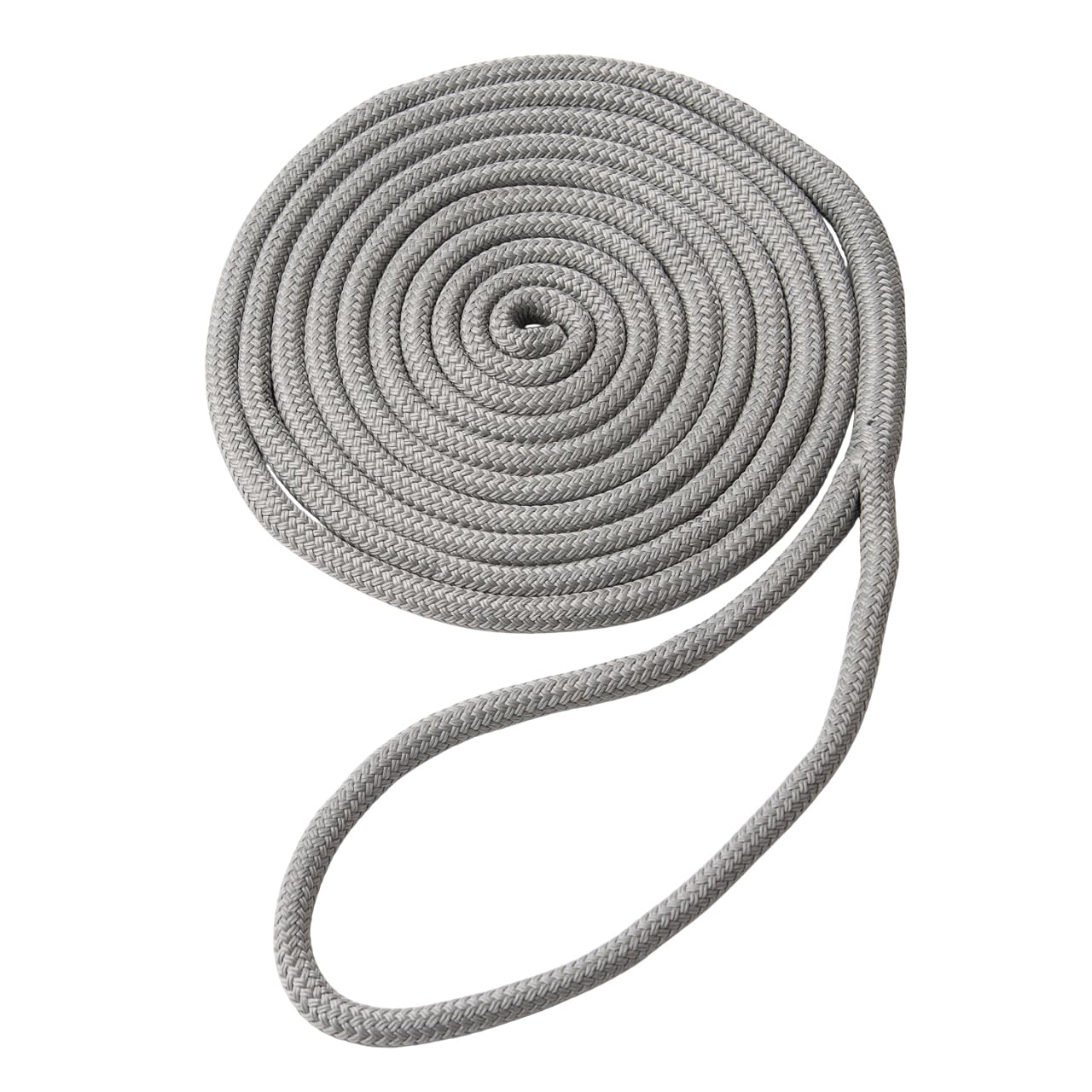 DockLine Festmacher Ø16mm 10m Silbergrau Carico di rottura 4800 daN