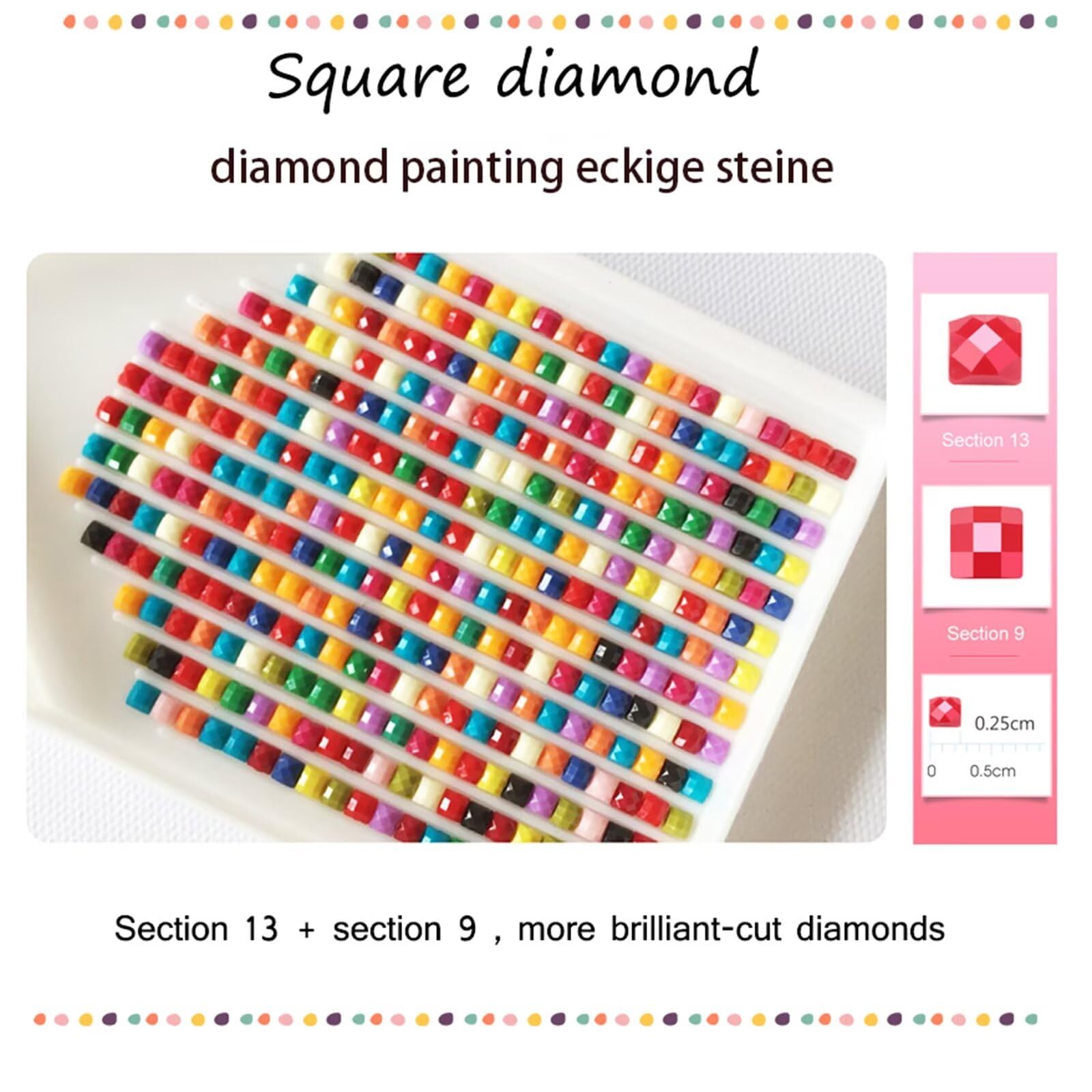 Kit Pittura Diamanti 5D MOGTAA - Volpe E Luna, 30x40 Cm, Tela HD, Completo Di Strumenti