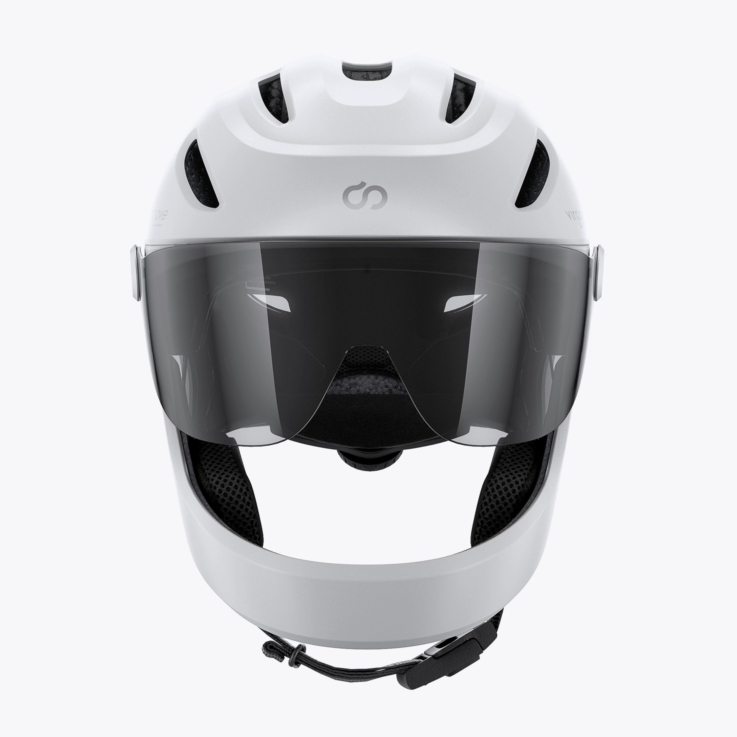Casque Vélo Intégral avec Visière & LED Arrière - Certifié NTA 8776 (45 km/h) pour Speedbike, VAE & Trottinette - Modèle Virgo Integral