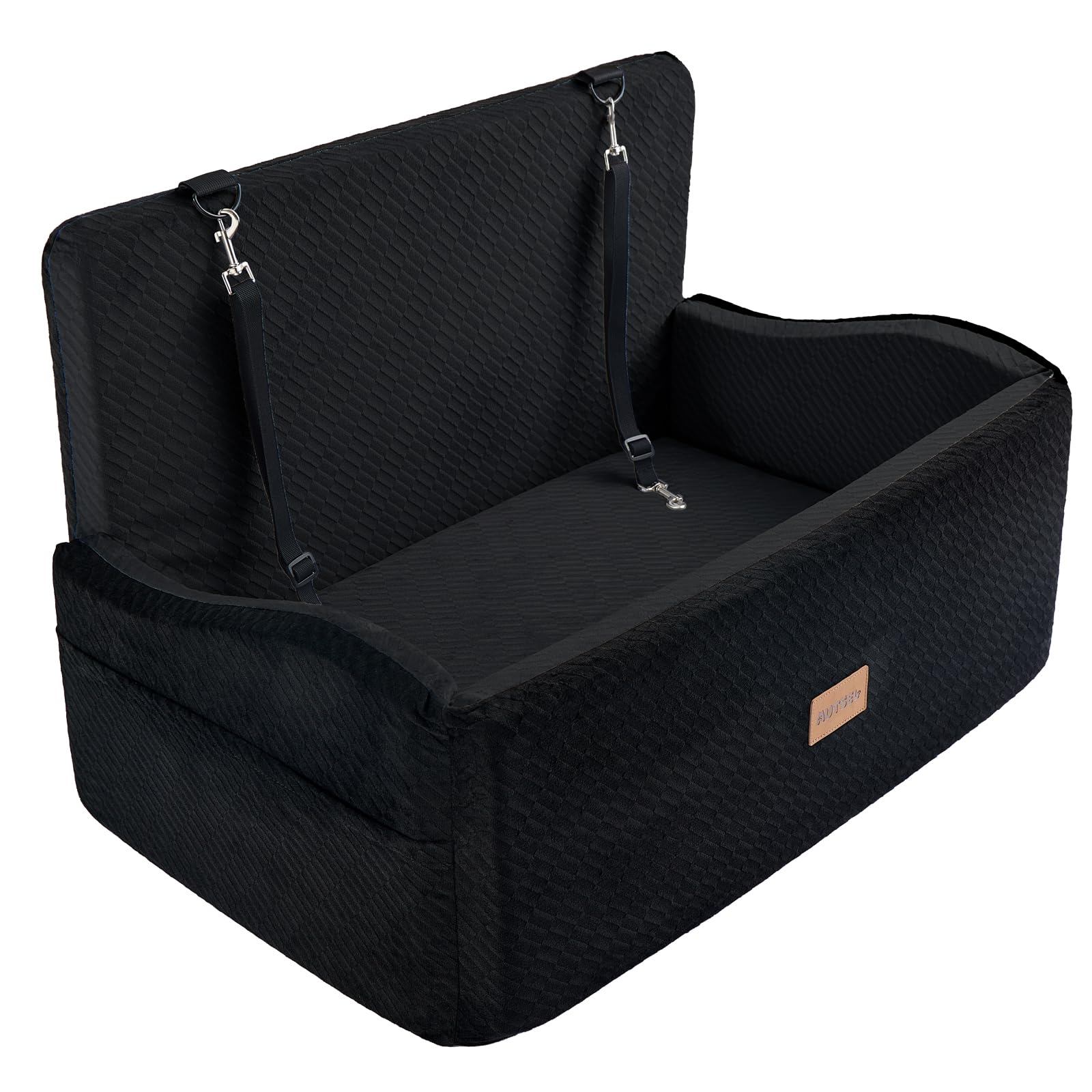 Large Dog Car Seat, Waterproof & Washable Booster Car Seat, Thick Cushion