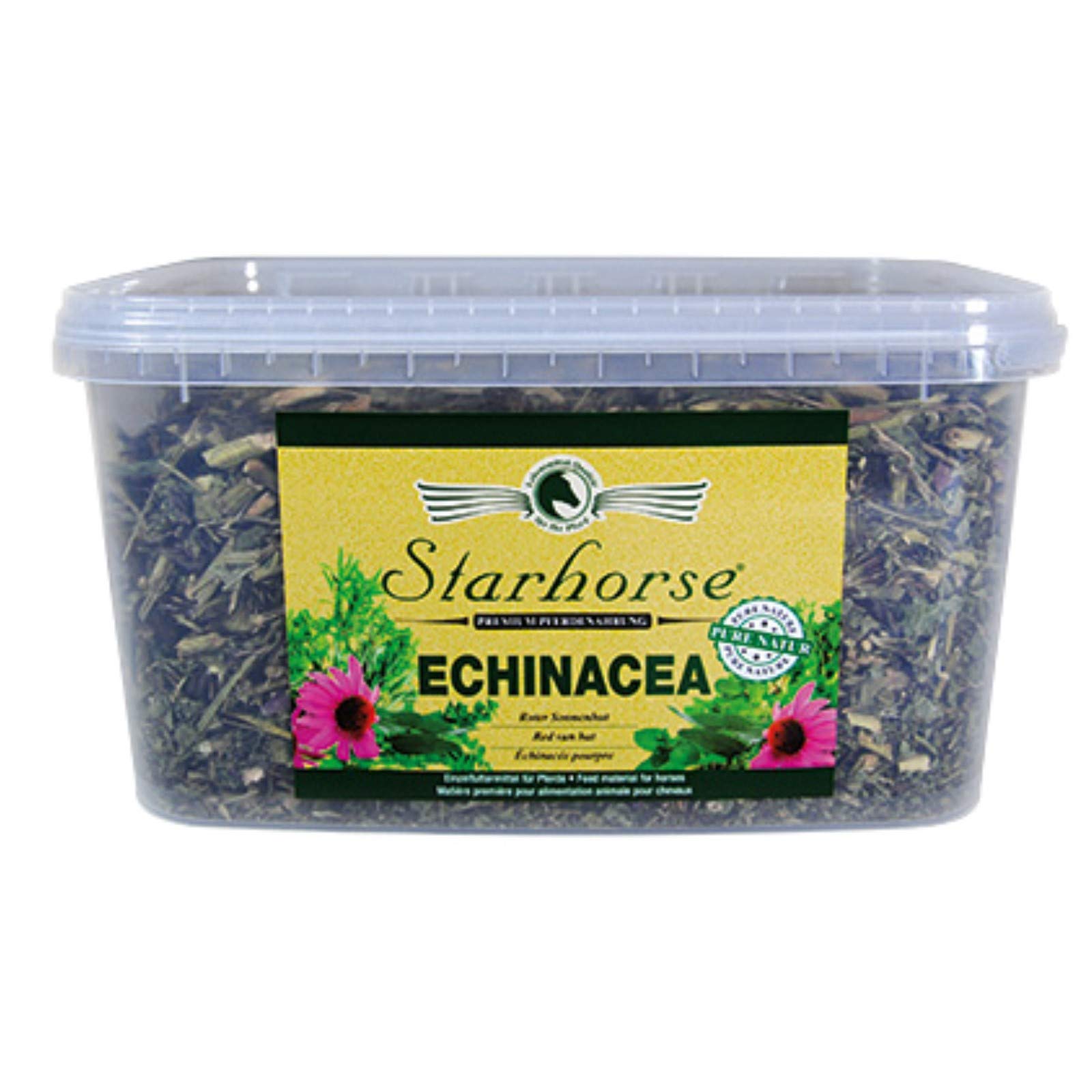 Starhorse Echinacea Für Pferde – Roter Sonnenhut Zur Unterstützung Des Immunsystems, 750 G Eimer | Für Training, Senioren & Allgemeine Stärkung
