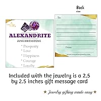 Vista 133 de Natural raw smoky quartz pendant chain necklace with white gold over 925 solid sterling silver, birthstone dainty solitaire gift for her, uniquelan